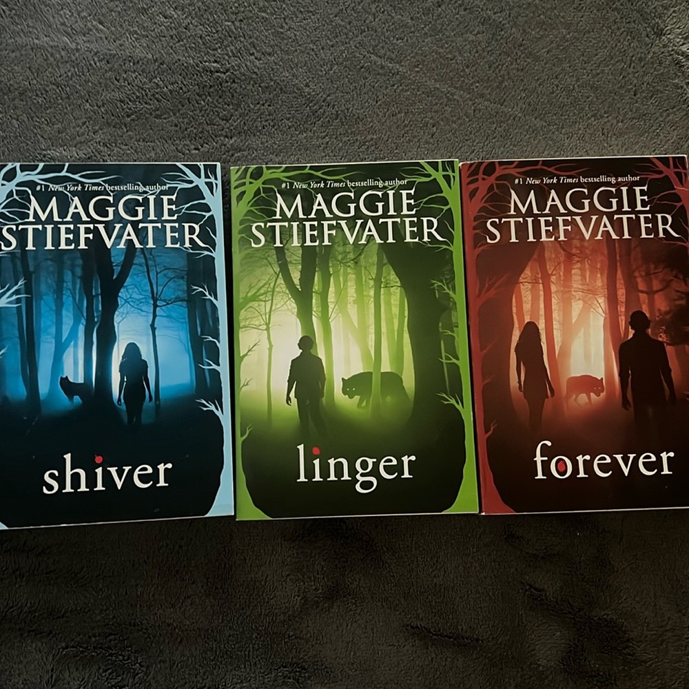 Shiver, Linger, and Forever Book Series by Maggie Stiefvater